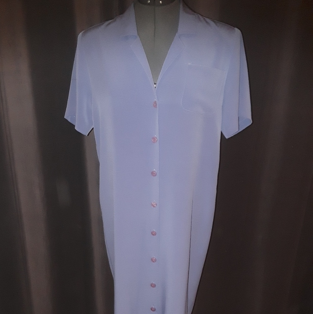 Dalton Sport Periwinkle Shirt Dress
